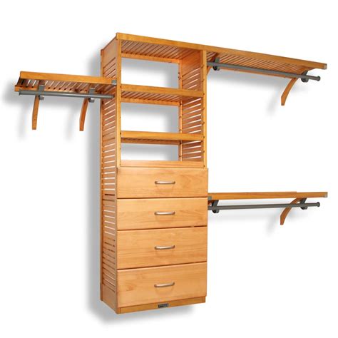 solid wood closet organizer systems
